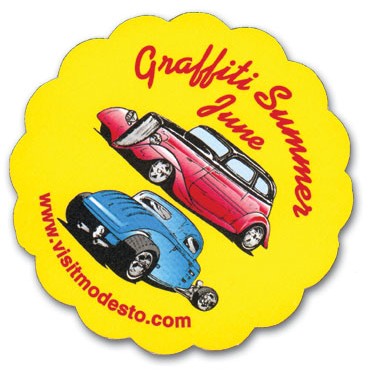 3 1/2" Paper Coaster (35 Point)
