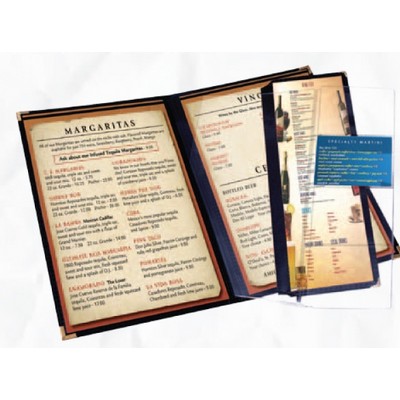 Stock Removable Heat Sealed Add-A-Page (4 Pocket x11")