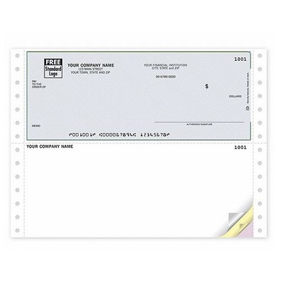 Unlined Multipurpose Voucher Checks (1 Part)