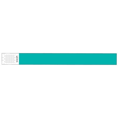 Stock Solid Color Tyvek Wristband (1")