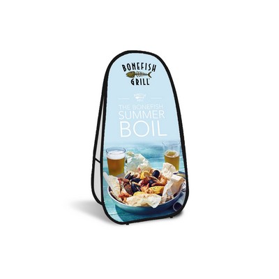 Pop Out Banner - Vertical 2 Sided (4' x 7ft)