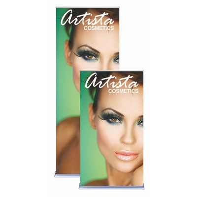 36" Silverstep - 92"h Fabric Graphic Package