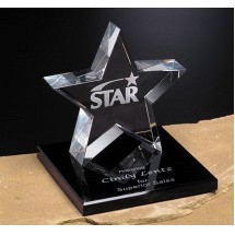 Tapered Star on Base 4"