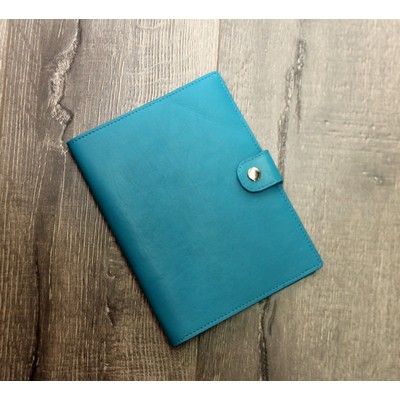 Ashlin® Designer Porchia Teal Blue Medium Journal w/Snap