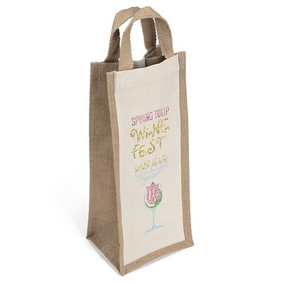 Winona™ - Natural Tote - Sparkle (6" x 5" x 14")