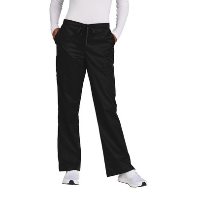 Wink® Women's Petite WorkFlex Flare Leg Cargo Pant