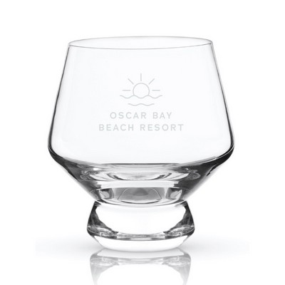 Viski® Footed Crystal Punch Cup, set of 2
