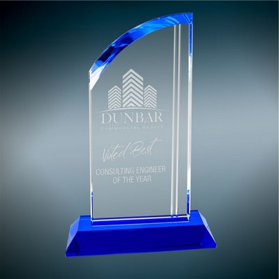 Nemesus Award w/Clear Base (5 5/8"x9")