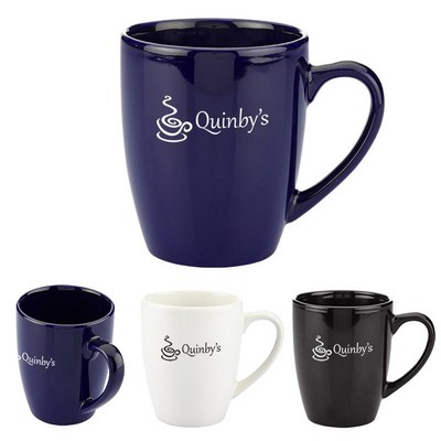 12 oz. Contemporary Challenger Cafe Ceramic Mug