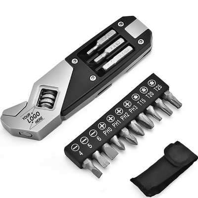 All In One Wrench And Screwdriver Set