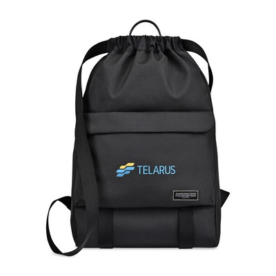 American Tourister® Embark Recycled rPET Cinchpack - Black
