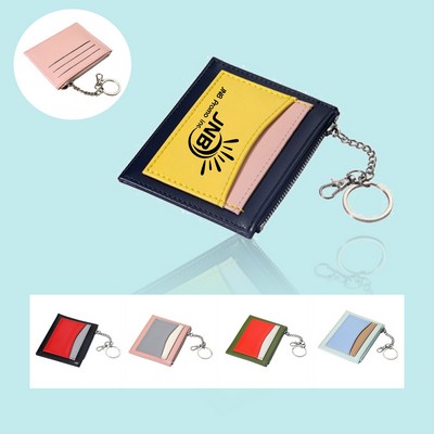 Women's Slim Wallet Card Case Holder