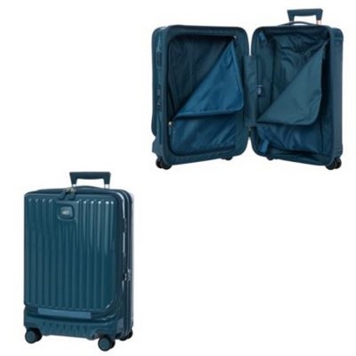 Bric's® 21'' Positano Expandable Blue Spinner Luggage w/Pocket