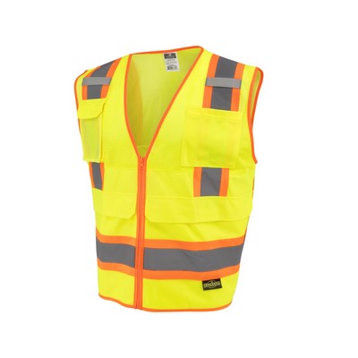 Radians® Two Tone Surveyor Type R Class 2 Solid/Mesh Safety Vest