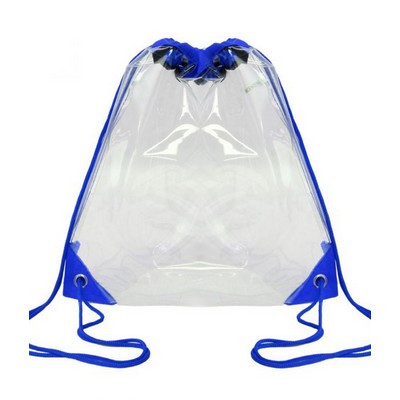 O.A.D. Clear Drawstring Pack