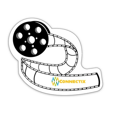 Film Reel Shaped NoteKeeper™ Magnet 35 Mil