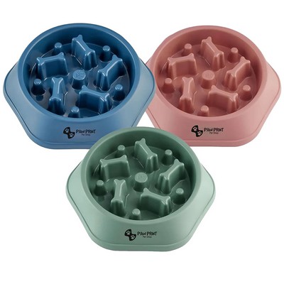Slow Food Feeding Pet Bowl