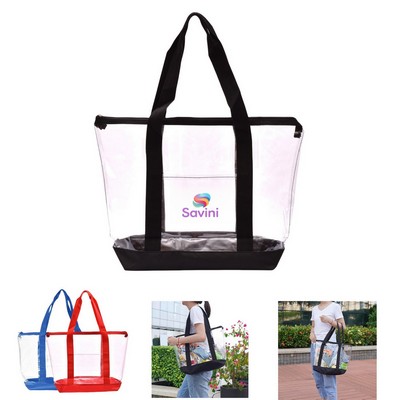 Clear Shopping Tote Bag