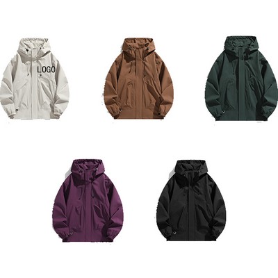 Spring and Autumn New Outdoor Waterproof and Windproof Leisure Versatile Jacket