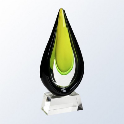 Goldfinch Small Award - Clear Base