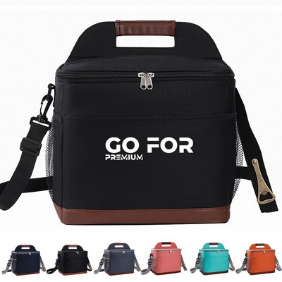 24 Cans Capacity Golf Cart Coolers Bag with Bottle Opener