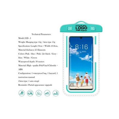 Universal Waterproof Case for Mobile Phones