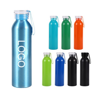20oz Aluminum Bottle with Silicone Strap