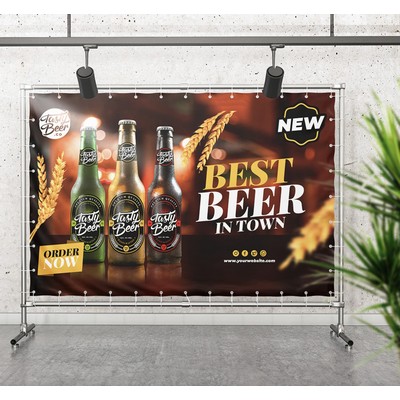 Indoor or Outdoor Banners - 13oz Scrim Vinyl - 36"w x 96"h - Custom Print - Single Sided