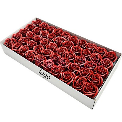 3-Tier Scented Rose Soap Flower Gift Box for Teacher Appreciation
