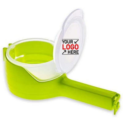 Food Storage Sealing Clips with Pour Spouts
