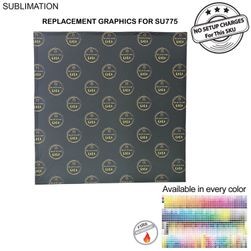 Replacement Graphics for 7.5' Straight Wall Tension Fabric w/Velcro® On The Back