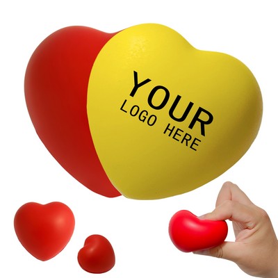 PU Heart Stress Relief Ball