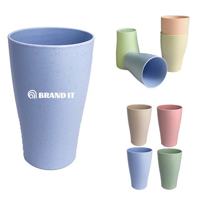 12oz Wheat Straw Eco Friendly Cup
