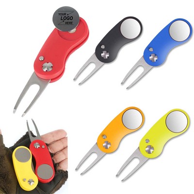 Foldable Golf Divot Repair Tool AJL16S