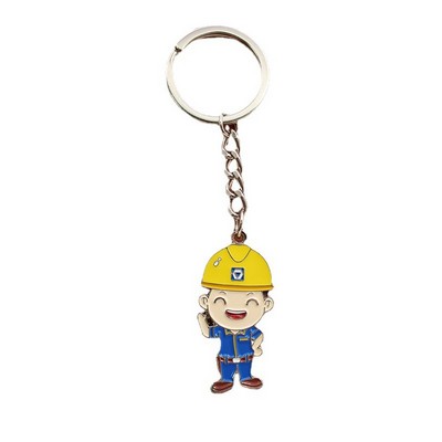 Custom Shape Metal Keychain