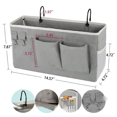 Bedside Storage Caddy Hanging Storage Bag