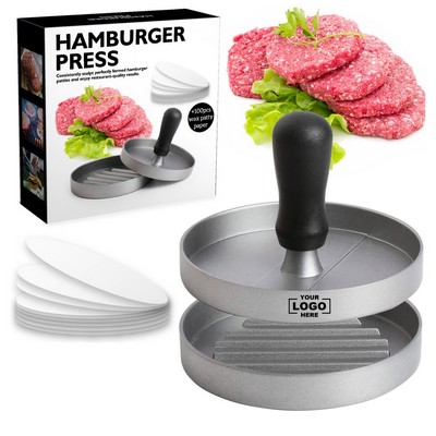 Easy-Use Burger Patty Maker Press