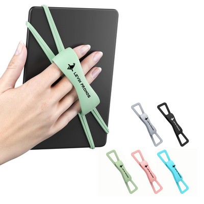 Flexible Silicone Tablet Hand Strap Holder