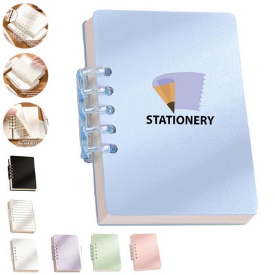 Premium PP Cover A7 Mini Notebook with Horizontal Line