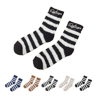 Fuzzy Feet Crew Socks