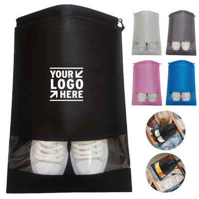 Clear View Dust-Resistant Shoe Organizer Bag
