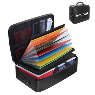 Fireproof Document Box with Lock