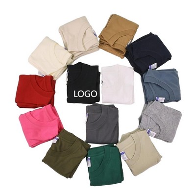 Heavyweight Drop Shoulder Combed Cotton Tee