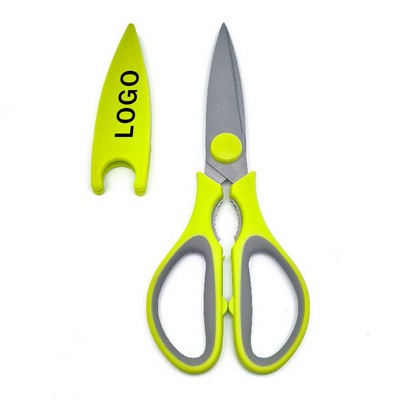 Stainless Steel Scissors Plastic Handle Grip