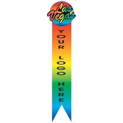 Las Vegas (Stacked) Bookmark w/ Black Back