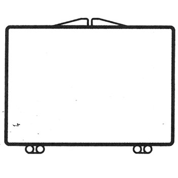 Rigid Clear Hinged Plastic Box (2 7/8"x2"x1")