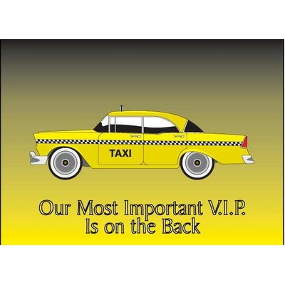 Taxicab Rectangle Hand Mirror (2"x3")