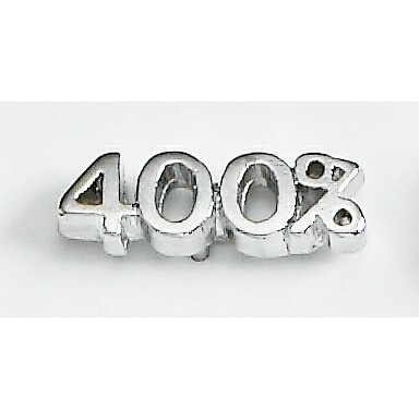 400% Marken Design Cast Lapel Pin (Up to 3/4")