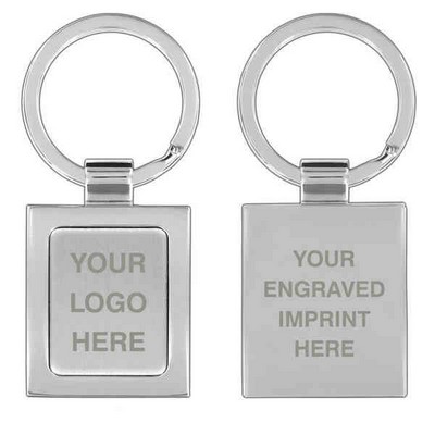 Rectangular Shape Key Chain (Domestic Production)