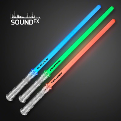 LED Futuristic Weapons with Space Saber Sounds - PRINTED